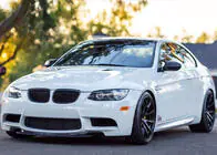 BMW 3. sērija E92/E93 2006–2013 Priekšējā bampera lūpas spoileris V6 (M3, oglekļa šķiedra) foto 2