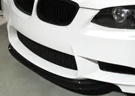 BMW 3. sērija E92/E93 2006–2013 Priekšējā bampera lūpas spoileris V6 (M3, oglekļa šķiedra) foto 4