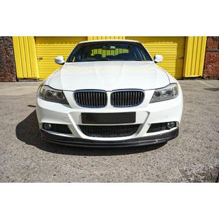 Priekšējā bampera lūpa Lip (E90 M-Sport 2008-2011, oglekļa šķiedra) foto 2