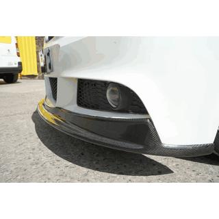 Priekšējā bampera lūpa Lip (E90 M-Sport 2008-2011, oglekļa šķiedra) foto 3