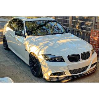 Priekšējā bampera lūpa Lip (E90 M-Sport 2008-2011, oglekļa šķiedra) foto 4