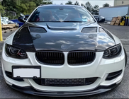 BMW 3. sērija E92/E93 2006–2013 Priekšējā bufera lūpa RK-Style (2010-2012 M-Sport, karbons) foto 2