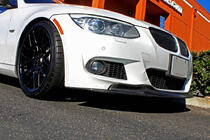 BMW 3. sērija E90/E91 2005–2011 Priekšējā bufera lūpa FRP V2 (2010-2012 M-Sport) foto 3