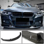 BMW 3. sērija F30/F31 2012–2019 Priekšējā bampera lūpas uzlika Lip Mad-Style (F30 M-Sport, oglekļa šķiedra) foto 1