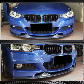 Priekšējā bampera lūpas uzlika Lip Mad-Style (F30 M-Sport, oglekļa šķiedra) BMW 3. sērija F30/F31 2012–2019 foto 4