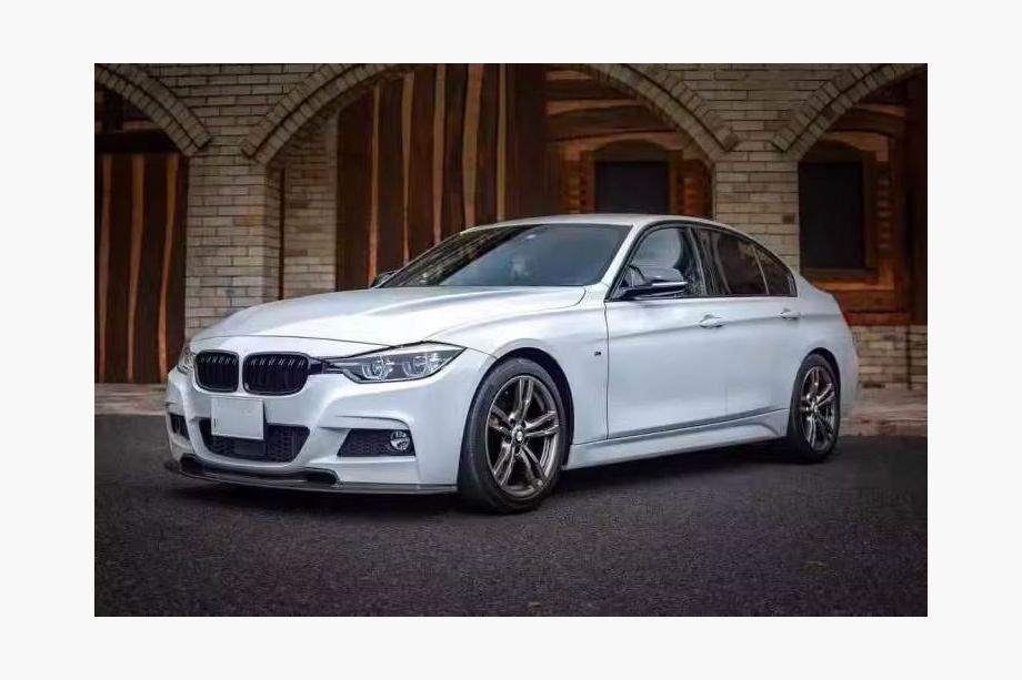 BMW 3. sērija F30/F31 2012–2019 Priekšējā bufera lūpa FRP V3 (M-Performance) Foto 6