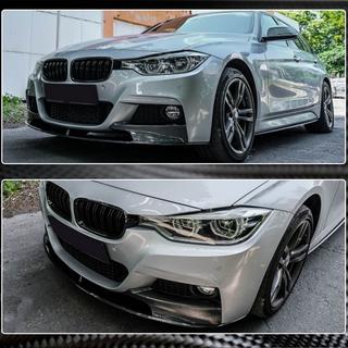 Priekšējā bampera lūpa MP-Style (priekš F30 M-Sport, karbons) BMW 3. sērija F30/F31 2012–2019 foto 3