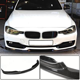 Priekšējā bufera lūpa Lip (F30 Base 2012-2015, oglekļa šķiedra) BMW 3. sērija F30/F31 2012–2019 foto 1