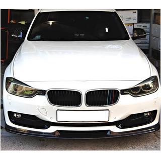 Priekšējā bufera lūpa Lip (F30 Base 2012-2015, oglekļa šķiedra) BMW 3. sērija F30/F31 2012–2019 foto 2