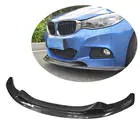 BMW 3. sērija F34 2013–2020 Priekšējā bampera lūpa Lip V-Style (M-Sport, oglekļa šķiedra) foto 1