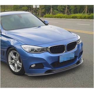 Priekšējā bampera lūpa Lip V-Style (M-Sport, oglekļa šķiedra) BMW 3. sērija F34 2013–2020 foto 2