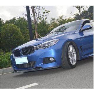 Priekšējā bampera lūpa Lip V-Style (M-Sport, oglekļa šķiedra) BMW 3. sērija F34 2013–2020 foto 3