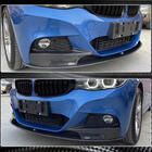 BMW 3. sērija F34 2013–2020 Priekšējā bampera lūpas spoilers MP-Style (M-Sport, karbonšķiedra) foto 4