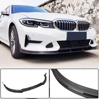 Priekšējā bufera lūpa Lip V2 (Base 2018-2022, oglekļa šķiedra) BMW 3. sērija G20/G21 2018– foto 2