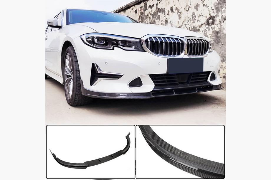 BMW 3. sērija G20/G21 2018– Priekšējā bampera lūpa FRP V3 (2019-2022 Base) Foto 2