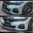 BMW 3. sērija G20/G21 2018– Priekšējā bampera lūpa Lip SC-Style (M-Sport 2018-2022, oglekļa šķiedra) foto 4