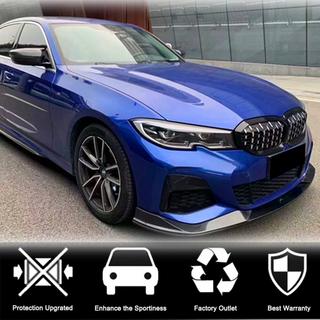 Priekšējā bufera lūpas spoilers AC-Style (M-Sport 2018-2022, oglekļa šķiedra) BMW 3. sērija G20/G21 2018– foto 4