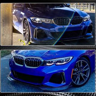 Priekšējā bufera lūpa (lip) Lip V3 (M-Sport 2018-2022, karbons) BMW 3. sērija G20/G21 2018– foto 4