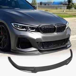 Priekšējā bampera lūpa Lip V5 (M-Sport 2018-2022, oglekļa šķiedra) BMW 3. sērija G20/G21 2018– foto 1