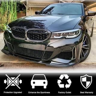 Priekšējā bampera lūpa Lip V7 (M-Sport 2018-2022, oglekļa šķiedra) BMW 3. sērija G20/G21 2018– foto 3