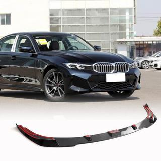 Priekšējā bampera lūpa Lip V1 (M-Sport 2022+, oglekļa šķiedra) BMW 3. sērija G20/G21 2018– foto 1