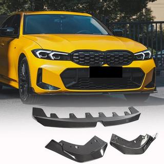 Priekšējā bampera lūpa Lip V3 (M-Sport 2022+, oglekļa šķiedra) BMW 3. sērija G20/G21 2018– foto 1