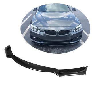 Priekšējā bampera lūpa (Base 2013-2016, oglekļa šķiedra) BMW 4 sērija F32/F33/F36 2012–2020 foto 1