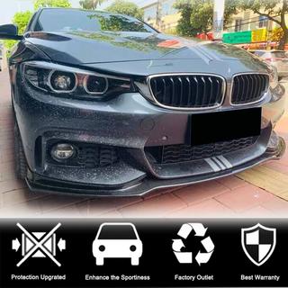 Priekšējā bufera lūpa Lip V1 (M-Sport, oglekļa šķiedra) BMW 4 sērija F32/F33/F36 2012–2020 foto 2