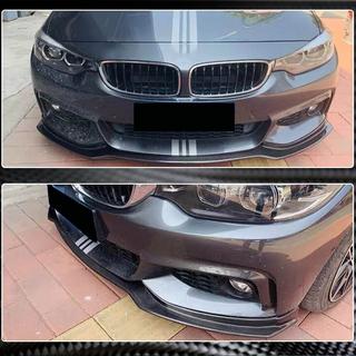 Priekšējā bufera lūpa Lip V1 (M-Sport, oglekļa šķiedra) BMW 4 sērija F32/F33/F36 2012–2020 foto 3