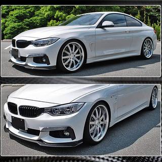 Priekšējā bufera lūpa Lip V1 (M-Sport, oglekļa šķiedra) BMW 4 sērija F32/F33/F36 2012–2020 foto 4