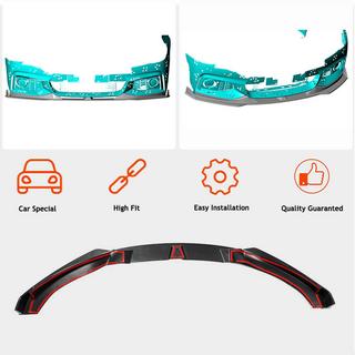 Priekšējā bampera lūpas uzlika Lip V2 (M-Sport, karbons) BMW 4 sērija F32/F33/F36 2012–2020 foto 2