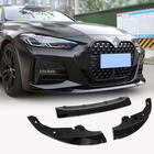BMW 4. sērija G22/23/26 2020– ABS priekšējā bampera lūpa V2 (M-Sport) foto 1