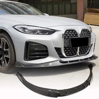Priekšējā bampera lūpa Lip V3 (G26 M-Sport, oglekļa šķiedra) foto 1
