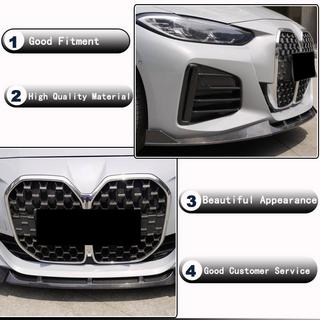 Priekšējā bampera lūpa Lip V3 (G26 M-Sport, oglekļa šķiedra) BMW 4. sērija G22/23/26 2020– foto 3