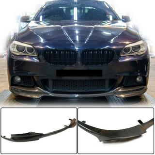 Priekšējā bampera lūpa Lip V1 (F10 M-Sport, oglekļa šķiedra) BMW 5. sērija F10/F11 2010–2016 foto 1