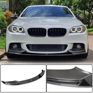 Priekšējā bampera lūpa Lip V3 (F10 M-Sport, oglekļa šķiedra) BMW 5. sērija F10/F11 2010–2016 foto 1