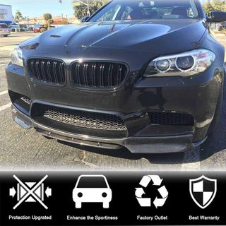 Priekšējā bampera uzlika Lip V1 (F10 M5, oglekļa šķiedra) BMW 5. sērija F10/F11 2010–2016 foto 2