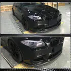 BMW 5. sērija F10/F11 2010–2016 Priekšējā bampera lūpa Lip V3 (F10 M5, oglekļa šķiedra) foto 4