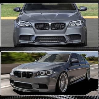 Priekšējā bampera lūpas spoilers Lip V4 (F10 M5, karbons) BMW 5. sērija F10/F11 2010–2016 foto 4