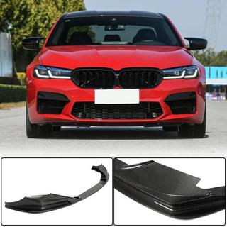 Priekšējā bampera lūpa Lip V2 (M5 F90 2020-2024, oglekļa šķiedra) BMW 5. sērija G30/G31 2017–2023 foto 1
