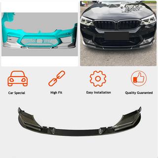 Priekšējā bampera lūpa Lip V1 (M5 F90 2017-2020, oglekļa šķiedra) BMW 5. sērija G30/G31 2017–2023 foto 2