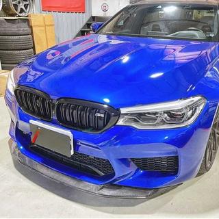 Priekšējā bampera lūpa (lip spoileris) Lip V3 (M5 F90 2017-2020, oglekļa šķiedra) BMW 5. sērija G30/G31 2017–2023 foto 3