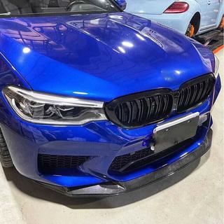 Priekšējā bampera lūpa (lip spoileris) Lip V3 (M5 F90 2017-2020, oglekļa šķiedra) BMW 5. sērija G30/G31 2017–2023 foto 4