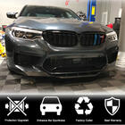 BMW 5. sērija G30/G31 2017–2023 Priekšējā bampera lūpa Lip V4 (M5 F90 2017-2020, karbons) foto 3
