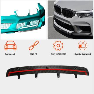 Priekšējā bampera lūpa Lip V5 (M5 F90 2017-2020, oglekļa šķiedra) BMW 5. sērija G30/G31 2017–2023 foto 2