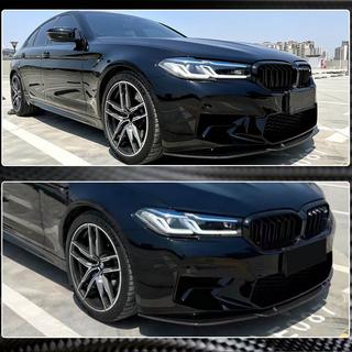 Priekšējā bampera lūpa Lip V6 (M5 F90 2020-2024, oglekļa šķiedra) BMW 5. sērija G30/G31 2017–2023 foto 3