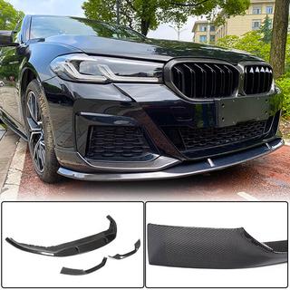 Priekšējā bufera lūpa Lip V1 (M-Sport 2021-2024, oglekļa šķiedra) BMW 5. sērija G30/G31 2017–2023 foto 1