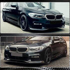 BMW 5. sērija G30/G31 2017–2023 Priekšējā bampera lūpa Lip V1 (M-Sport 2017-2020, oglekļa šķiedra) foto 5