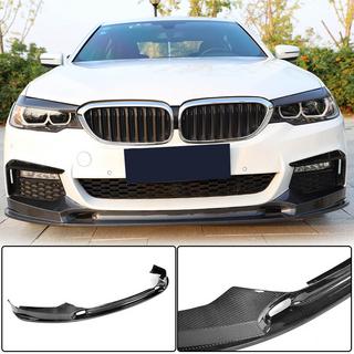 Priekšējā bampera lūpa Lip V2 (M-Sport 2017-2020, oglekļa šķiedra) BMW 5. sērija G30/G31 2017–2023 foto 1