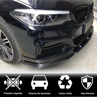 Priekšējā bufera lūpa Lip V4 (M-Sport 2017-2020, karbons) BMW 5. sērija G30/G31 2017–2023 foto 2